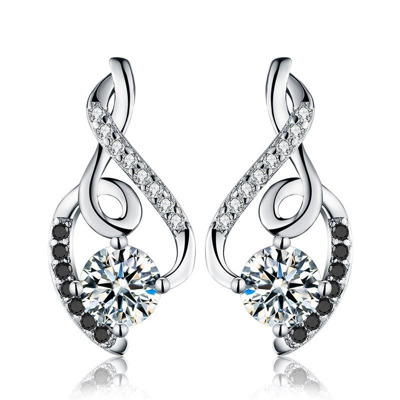 S925 Sterling Silver Earrings Aura Rene