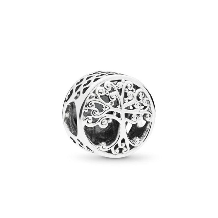 Tree of Life Family Charm — Sterling Silver Bracelet Spacer
