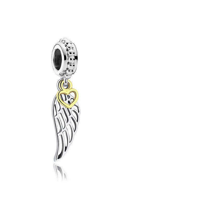 S925 Angel Wing Dangle Charm