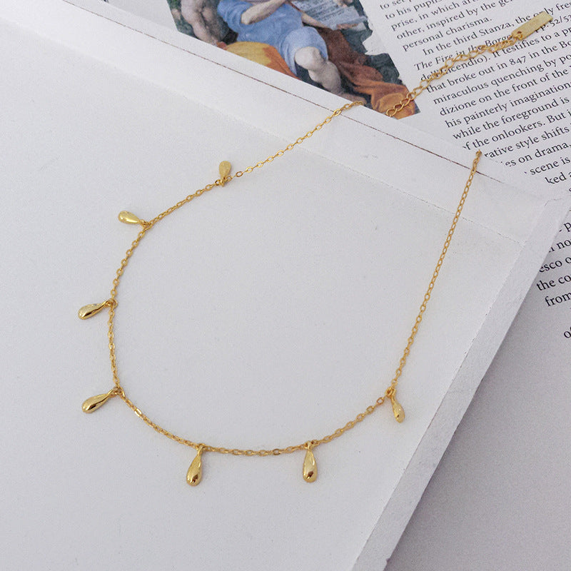 S925 Temperament Drop Necklace