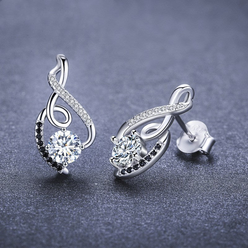 S925 Sterling Silver Earrings Aura Rene