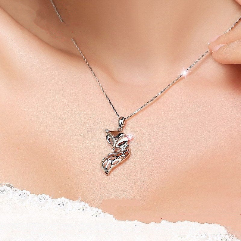 S925 Fashionable Fox Necklace