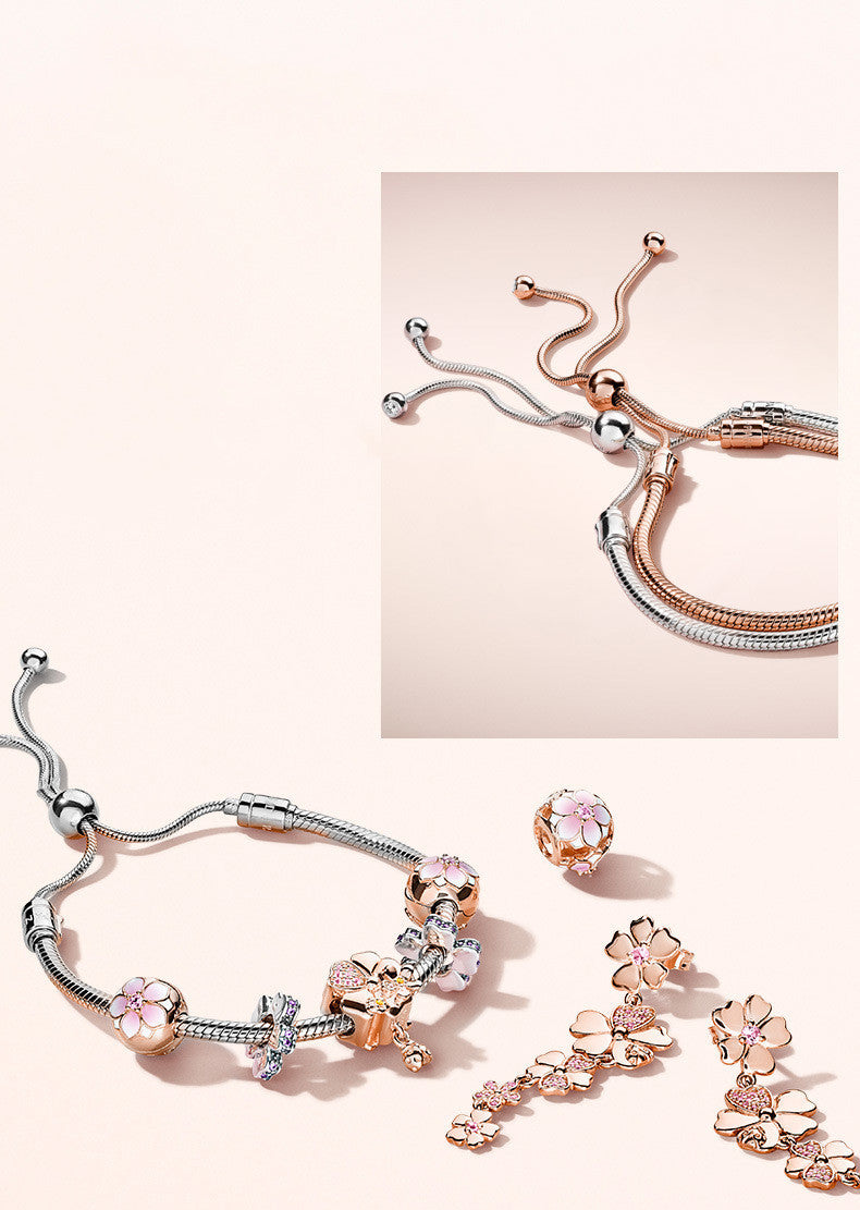 Silver bracelet silver bracelet rope Aura Rene