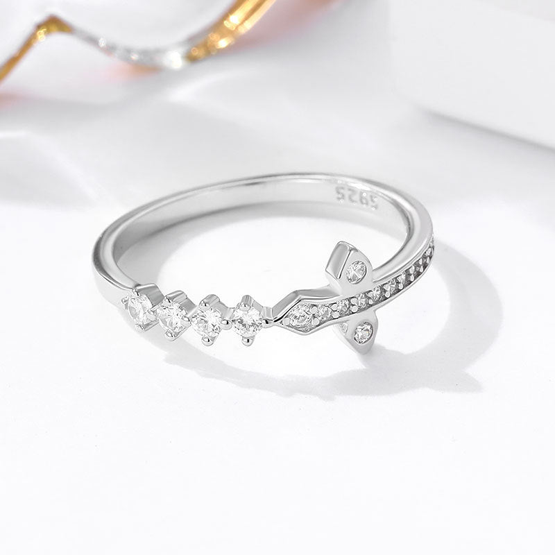 S925 Sterling Silver Ring For Women Aura Rene