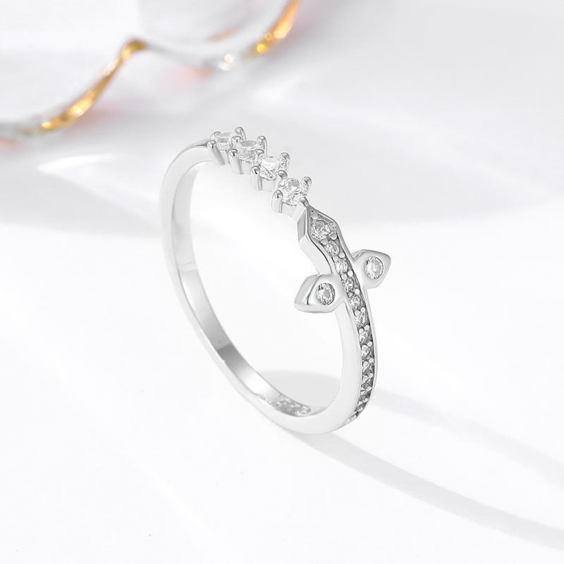 S925 Sterling Silver Ring For Women Aura Rene