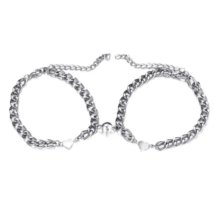 Magnetic Heart Charm Bracelets Aura Rene