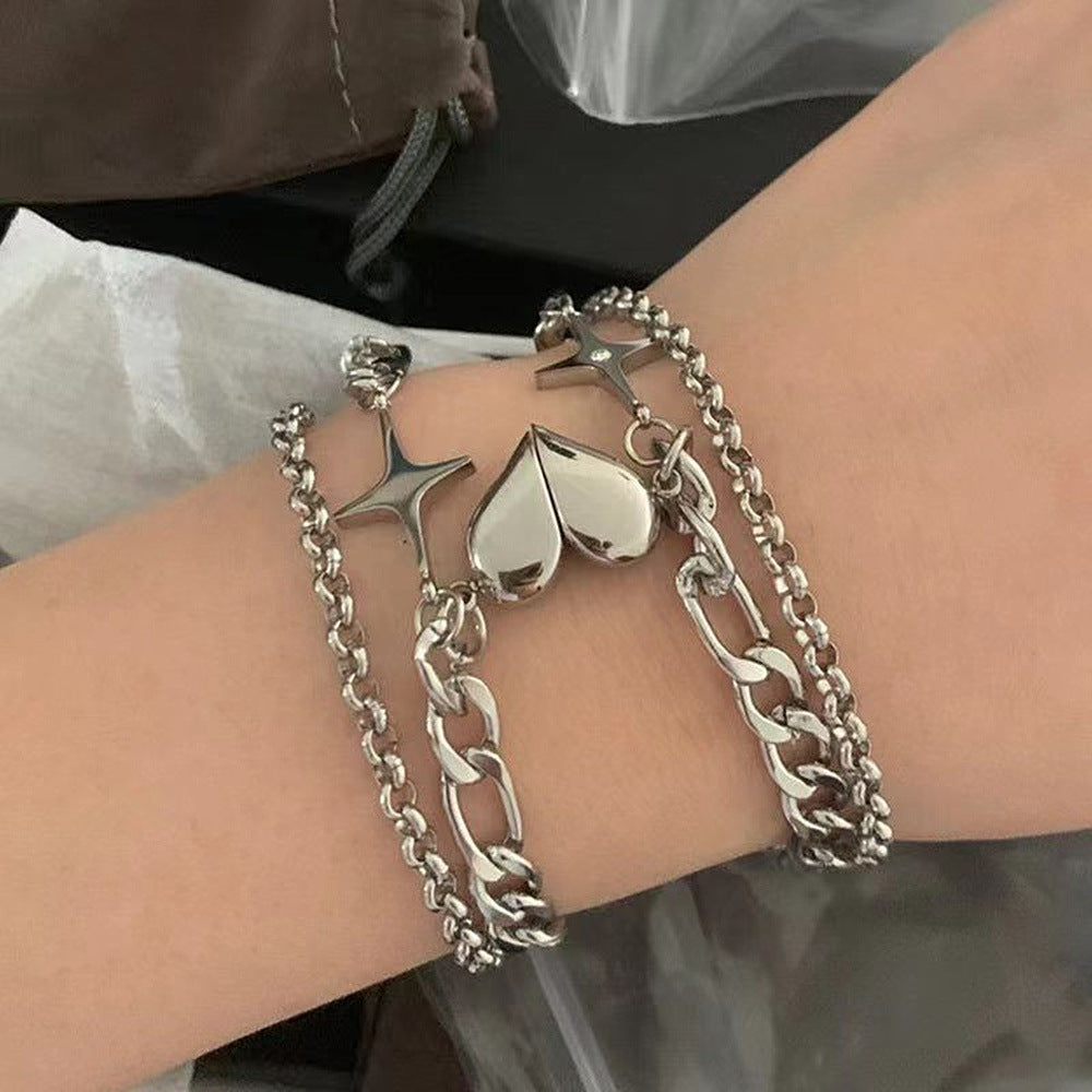 Magnetic Heart Charm Bracelets Aura Rene