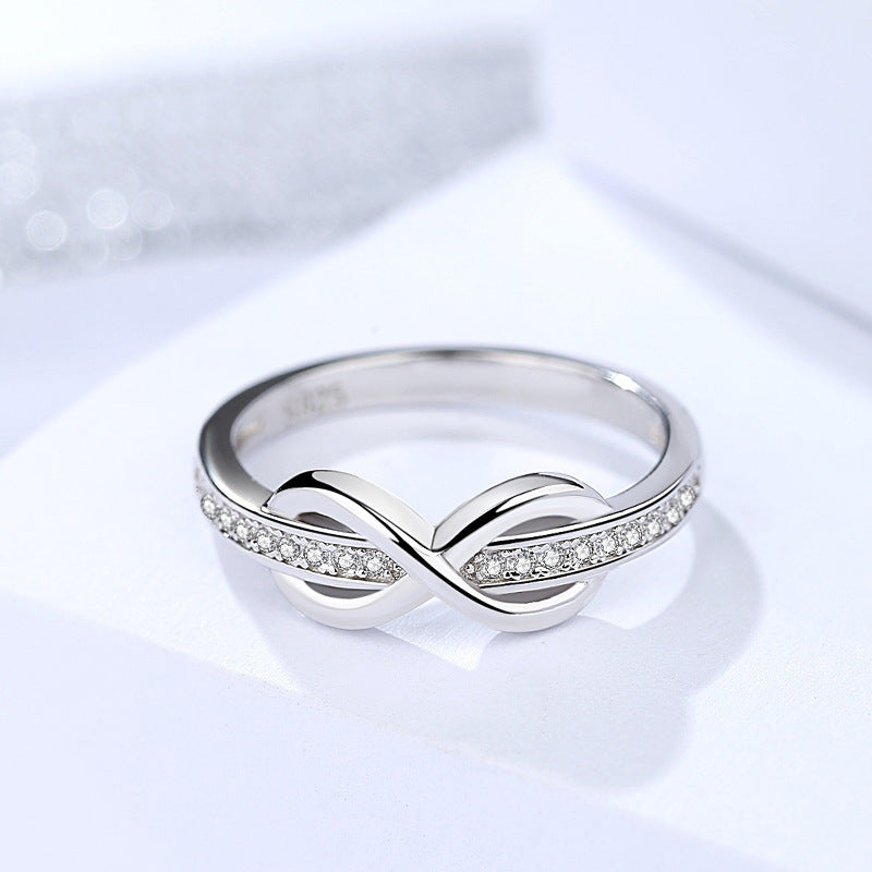 Sterling Silver Infinity Loop Ring