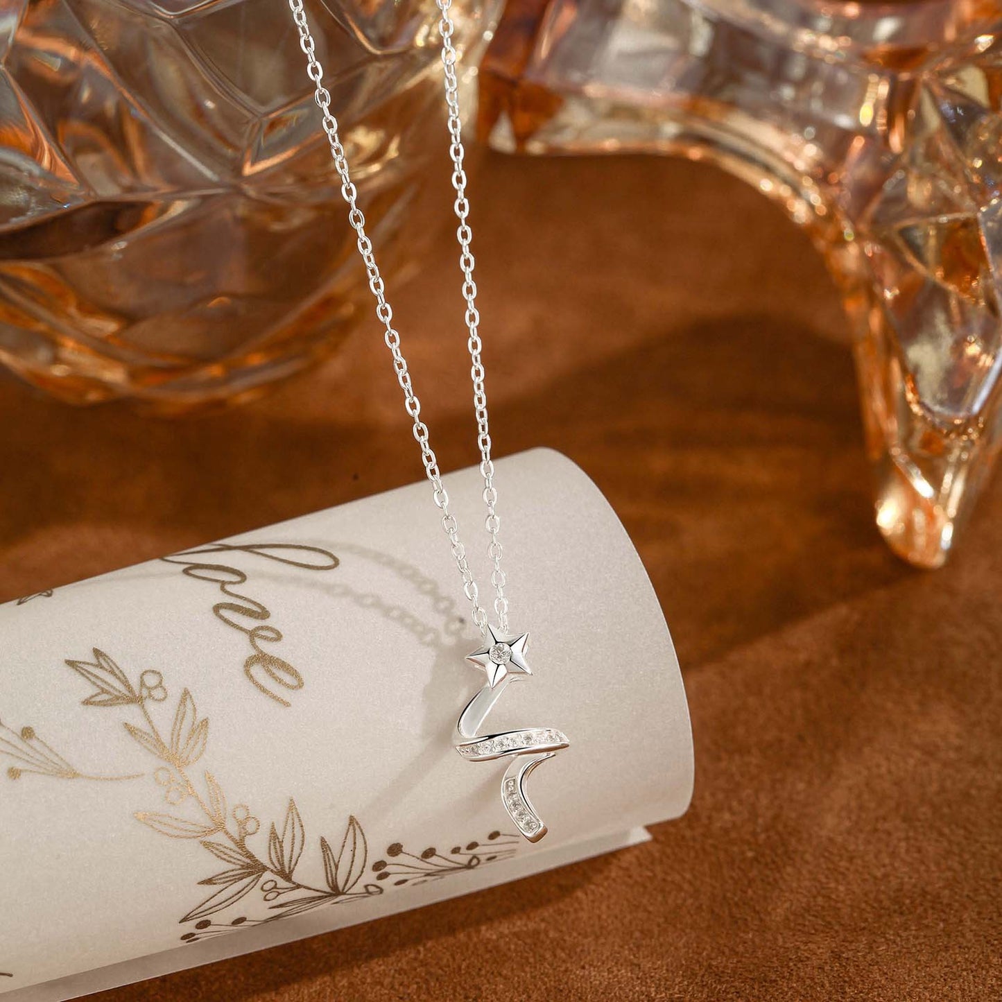 S999 Twinkle Star Pendant Necklace