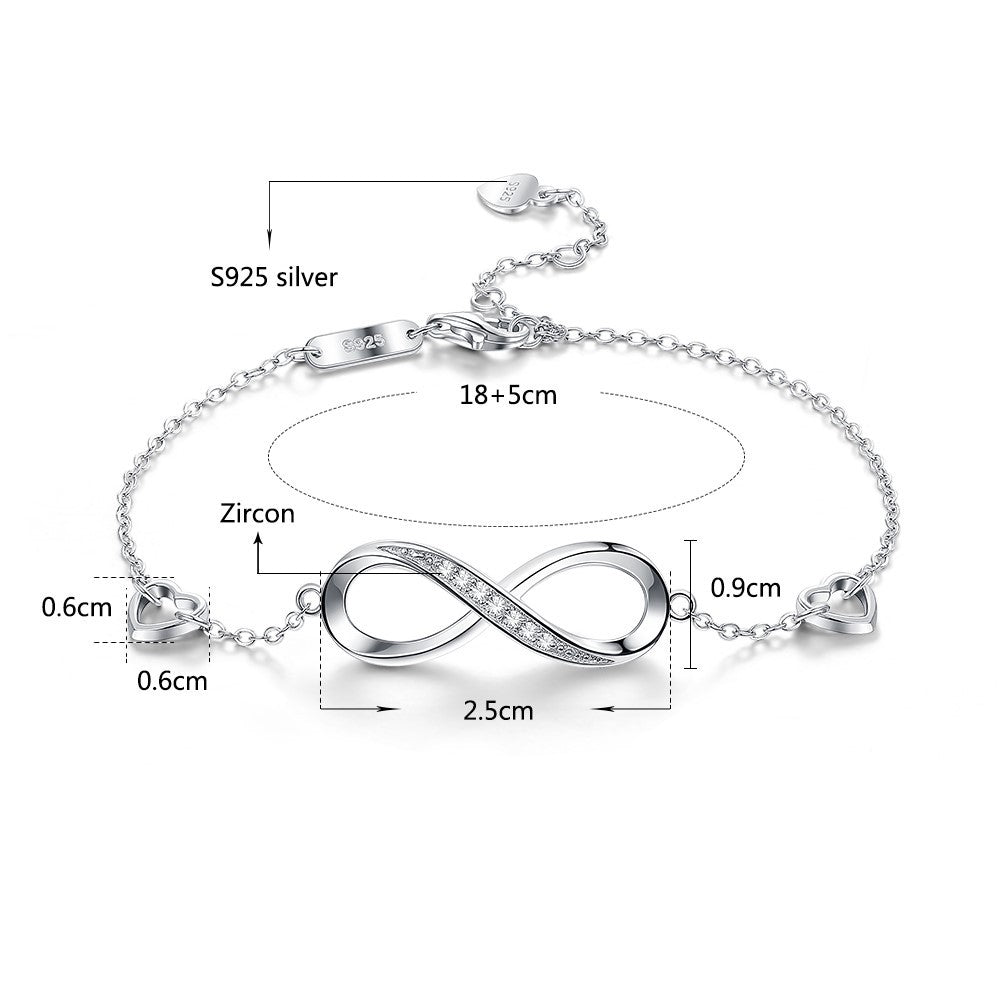 Sterling Silver, Infinity, Specifications, Jewelry