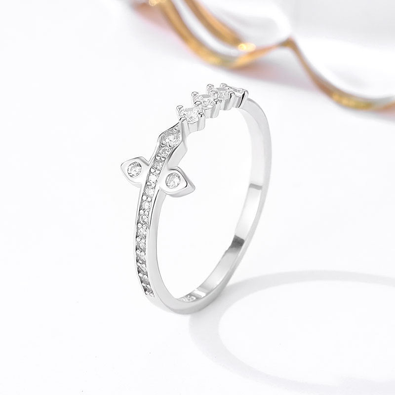 S925 Sterling Silver Ring For Women Aura Rene