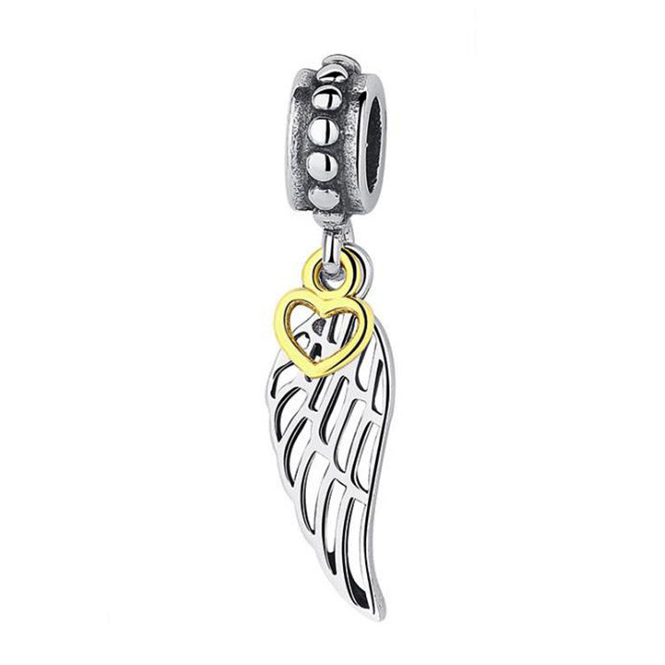 S925 Angel Wing Dangle Charm