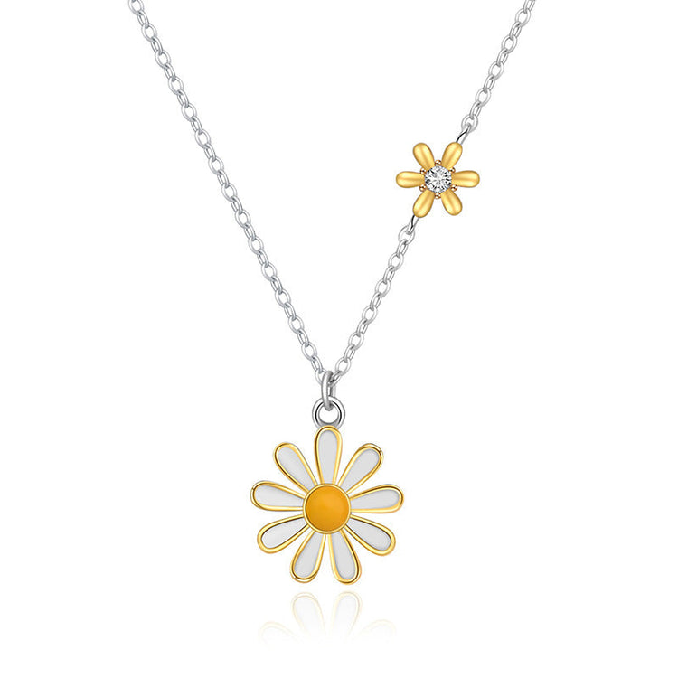 Daisy Bloom sterling silver necklace from Aura Rene new arrivals