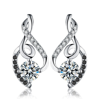S925 Sterling Silver Earrings Aura Rene