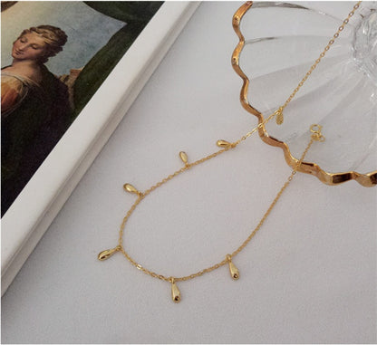S925 Temperament Drop Necklace