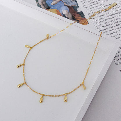 S925 Temperament Drop Necklace