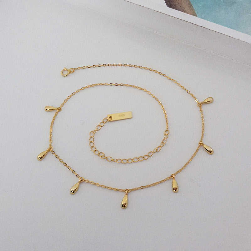 S925 Temperament Drop Necklace