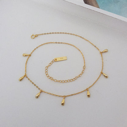 S925 Temperament Drop Necklace