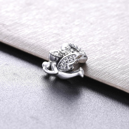 Guardian Angel Love Charm — Sterling Silver Winged Keepsake