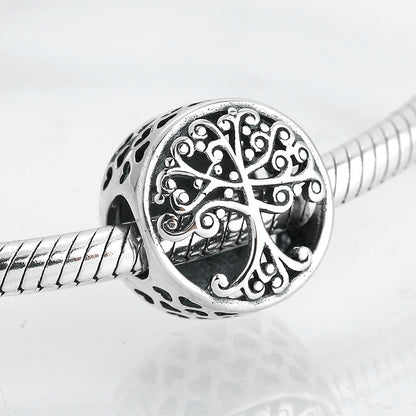 Tree of Life Family Charm — Sterling Silver Bracelet Spacer