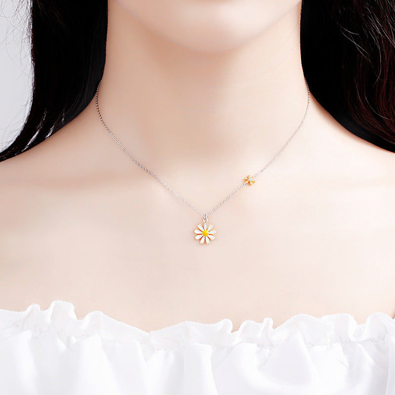 S925 Daisy Fashion Necklace