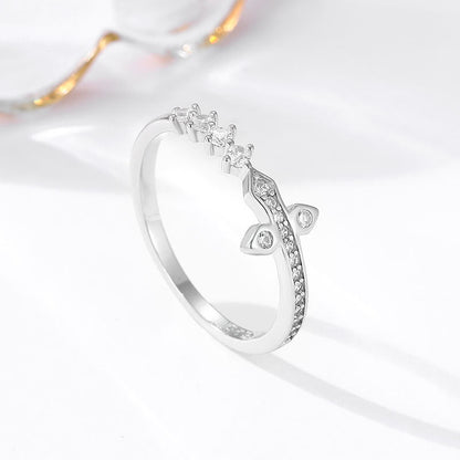 S925 Sterling Silver Ring For Women Aura Rene