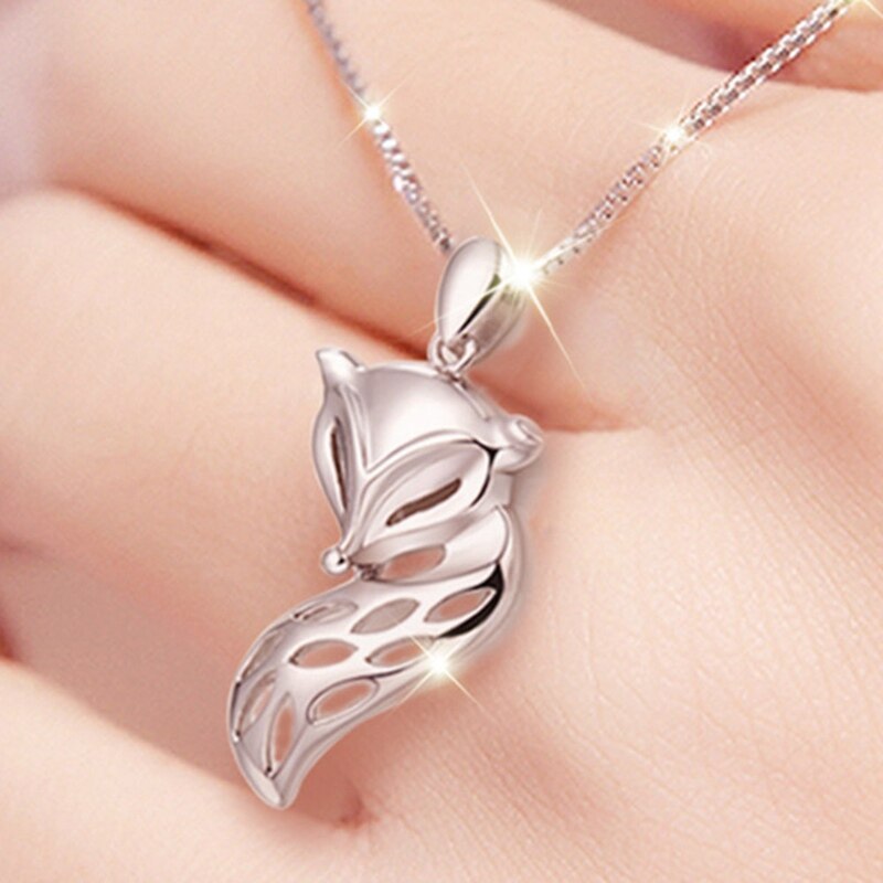 S925 Fashionable Fox Necklace