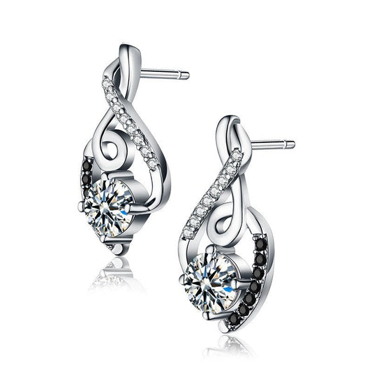 S925 Sterling Silver Earrings Aura Rene
