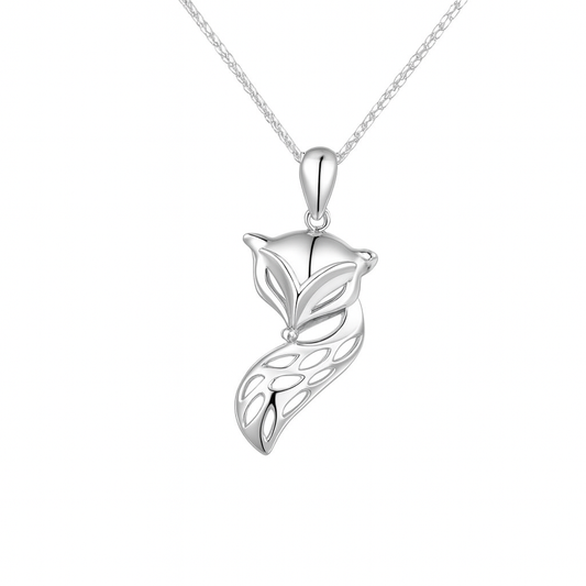 S925 Fashionable Fox Necklace